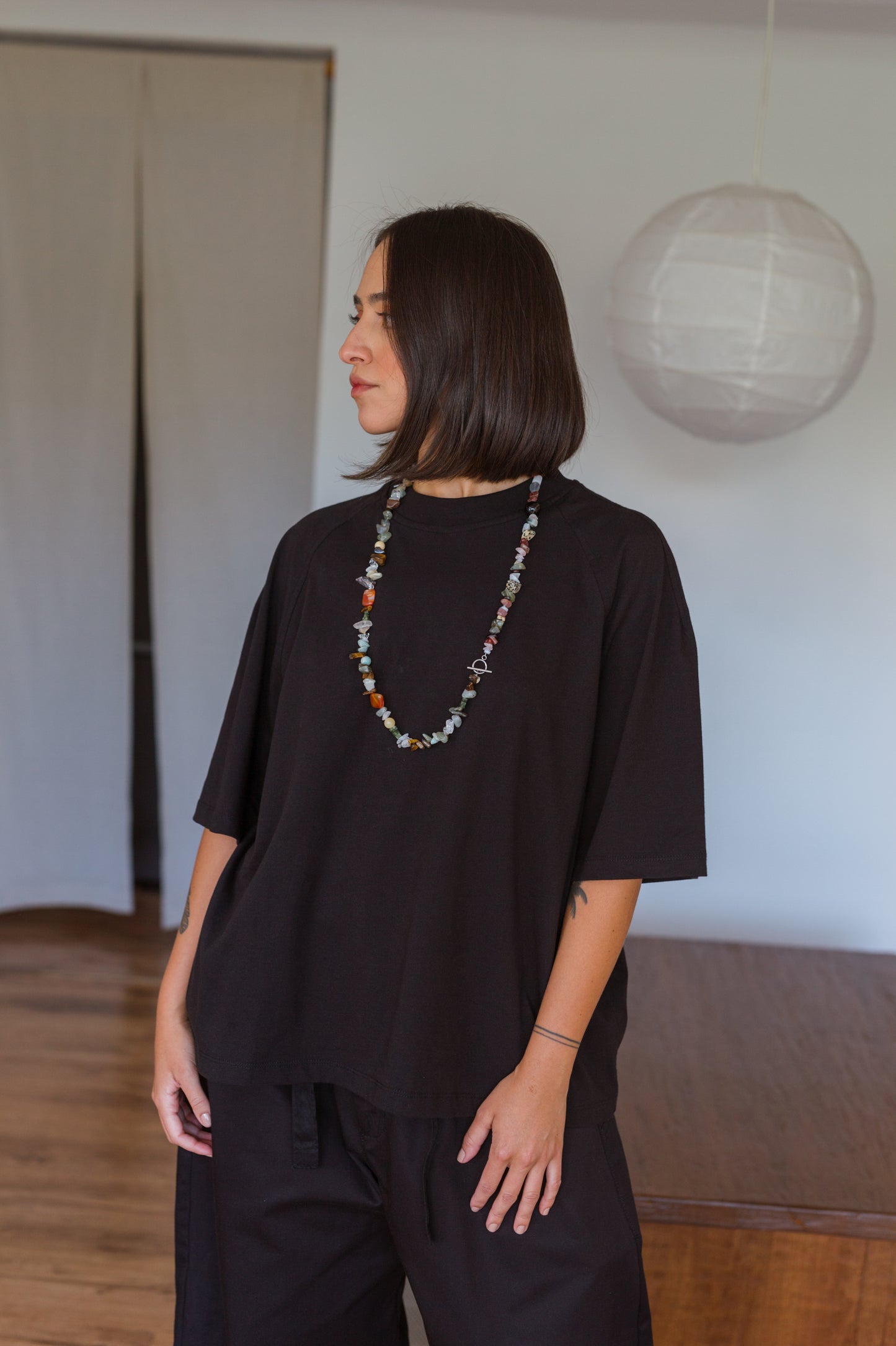 COLLAR EN ESENCIA SIETE CHAKRAS