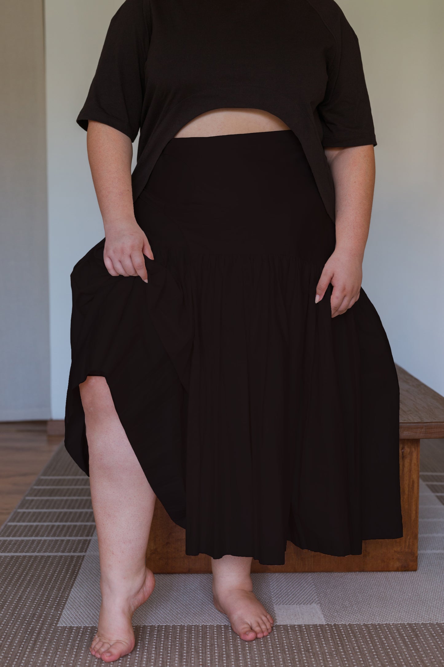 FALDA EL PRESENTE NEGRO