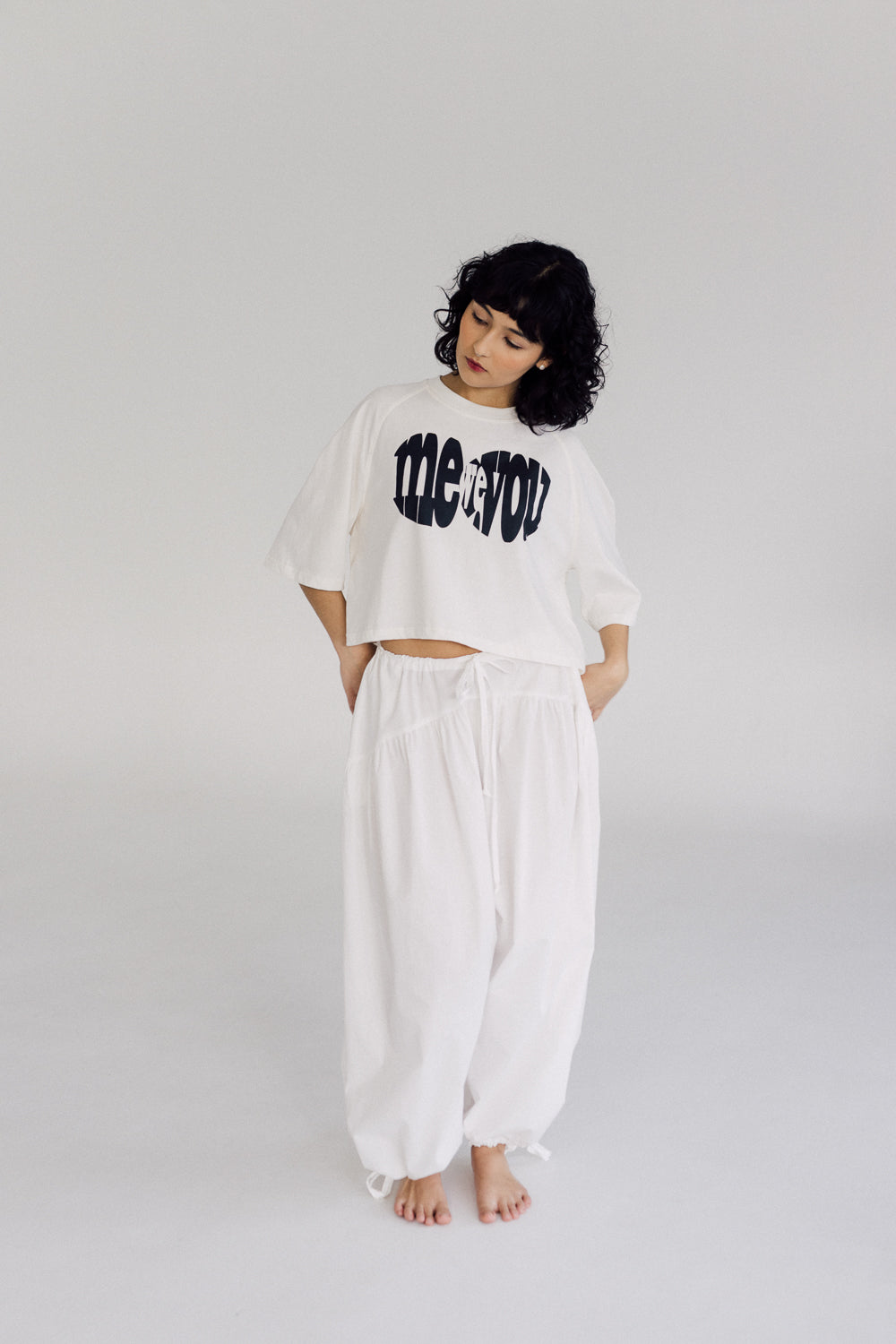 PANTALÓN JUNTOS CREMA