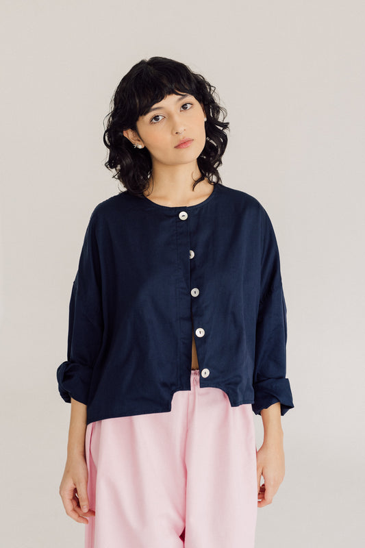 CHAQUETA HUELLA AZUL NOCHE