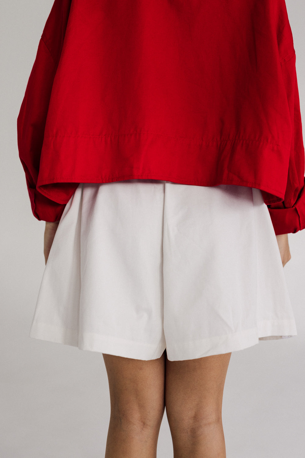 SHORT VÍNCULO CREMA