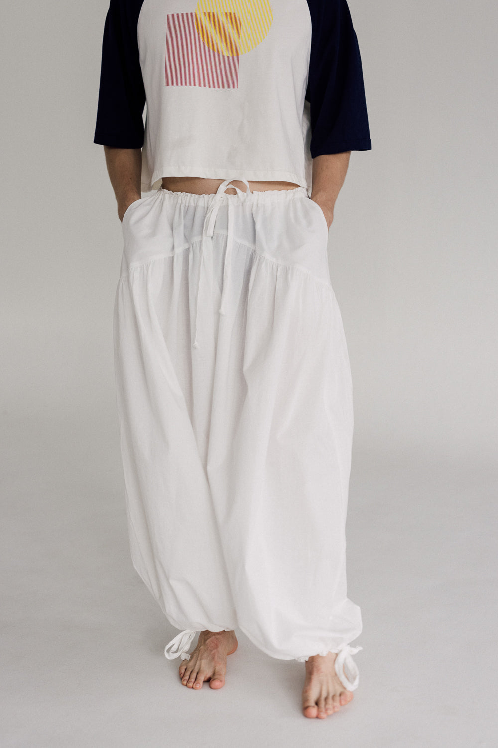 PANTALÓN JUNTOS CREMA