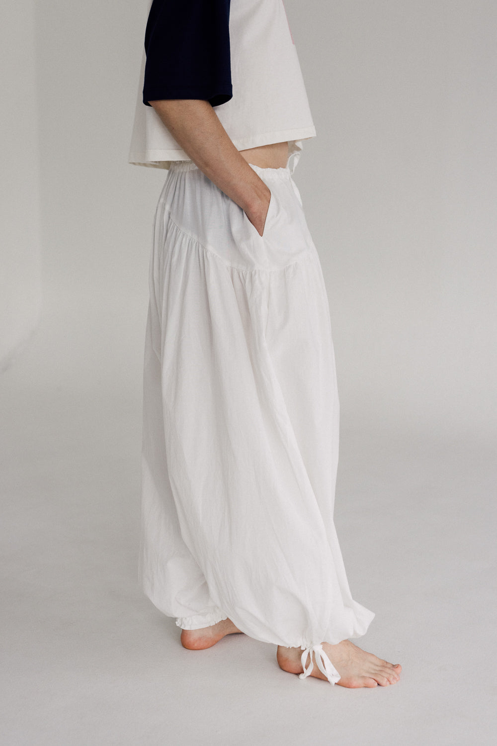 PANTALÓN JUNTOS CREMA